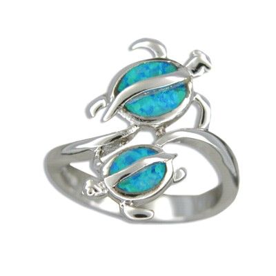 Hawaiian blue opal jewelry clearance