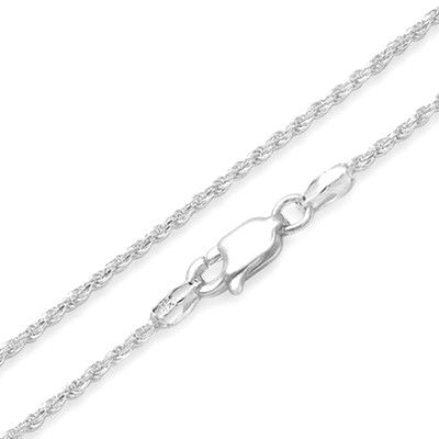Sterling Silver 1.5mm Rope Chain