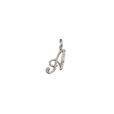 Sterling Silver Hawaiian Initial Mini Charm