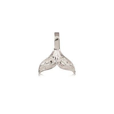 Sterling Silver Hawaiian Whale Tail Mini Charm