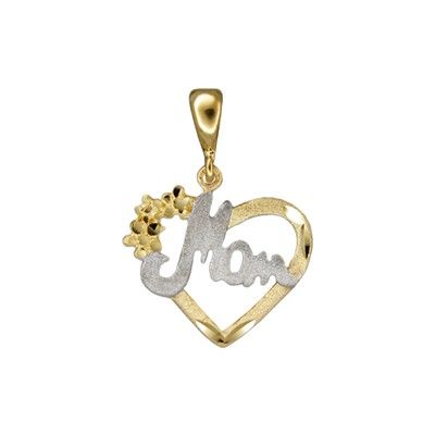 14KT Gold Cut-Out Heart with 